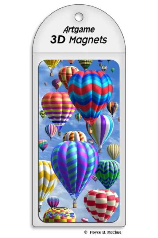 3D Magnet Ballons